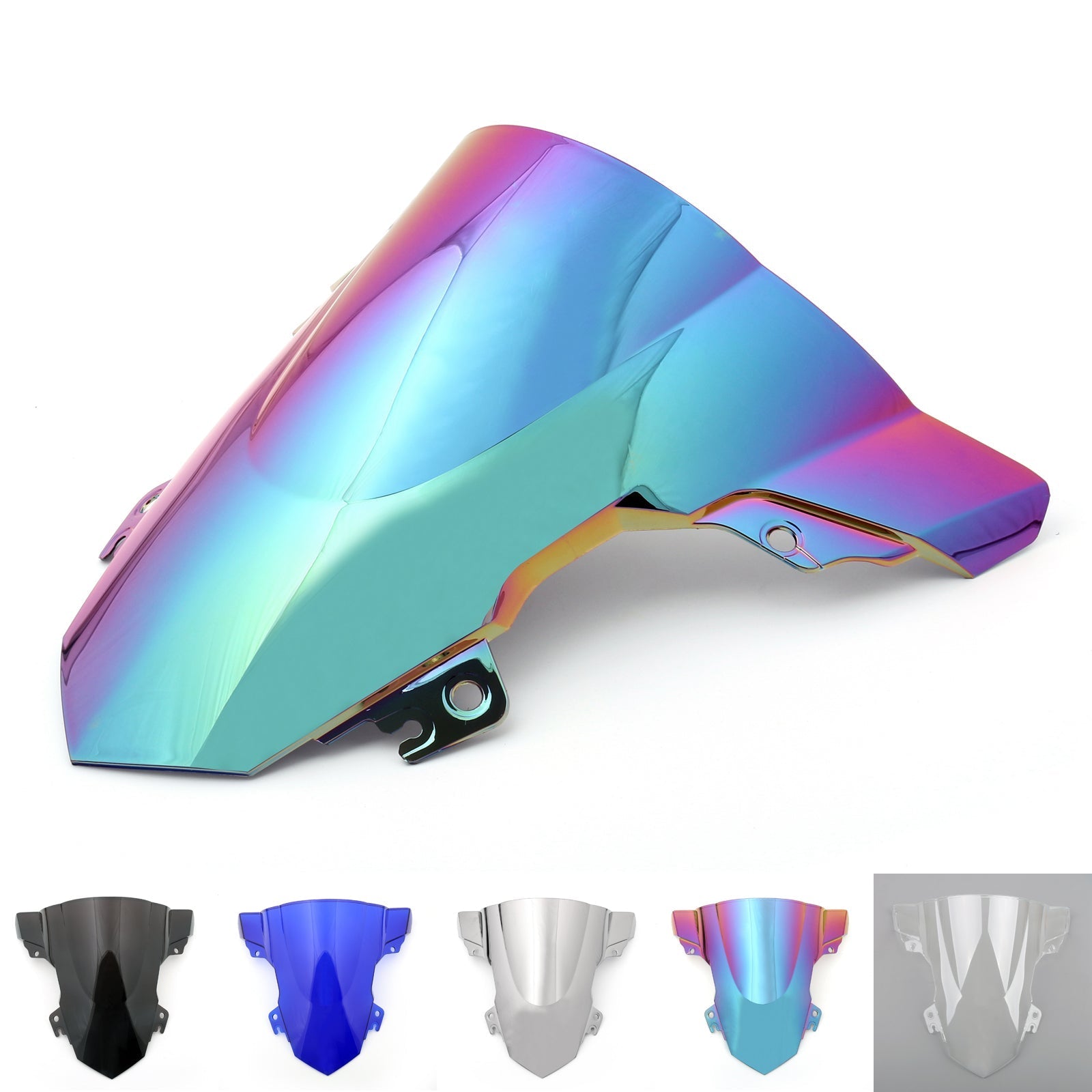 Windshield WindScreen Double Bubble For BMW S1000RR 2015-2017, 7 Color Generic