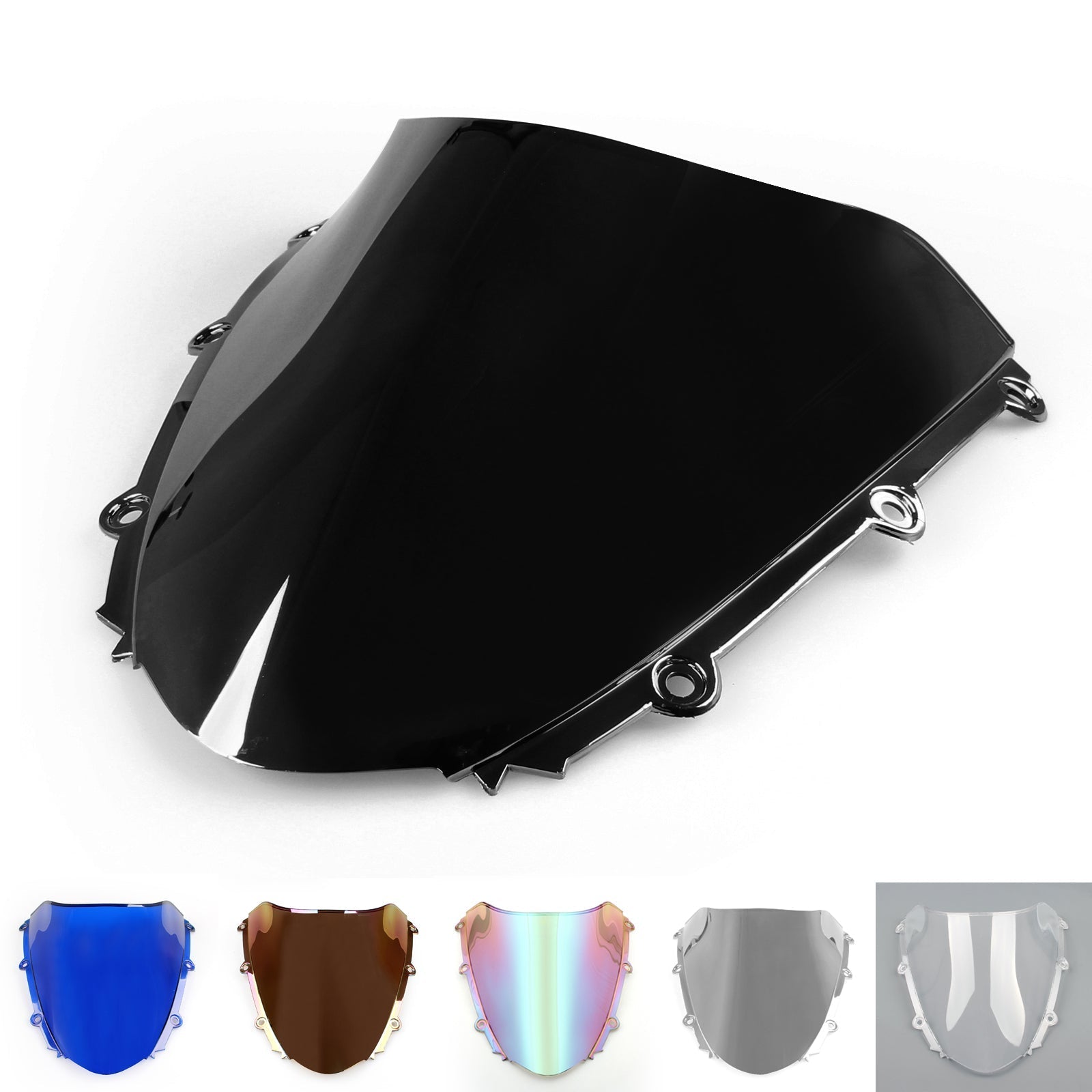 Windshield WindScreen Double Bubble For Honda CBR 1000RR 2004-2007, 7 Color Generic