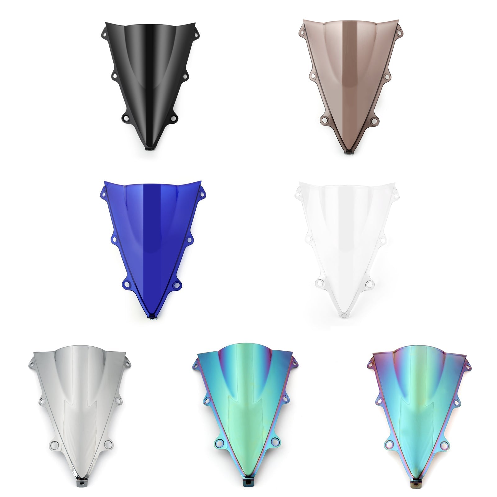 New Moto ABS Plastic Windshield Windscreen For Honda CBR300R 2014-2017 Generic