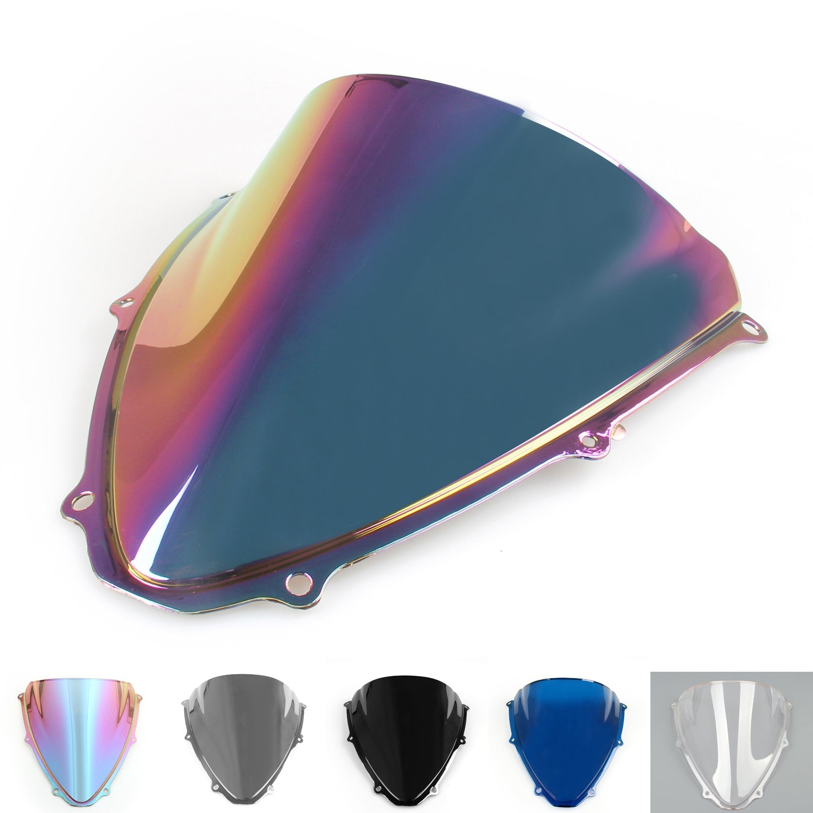 Windshield WindScreen Double Bubble For Suzuki GSXR 600/750 (2006-2007) 6 Color Generic