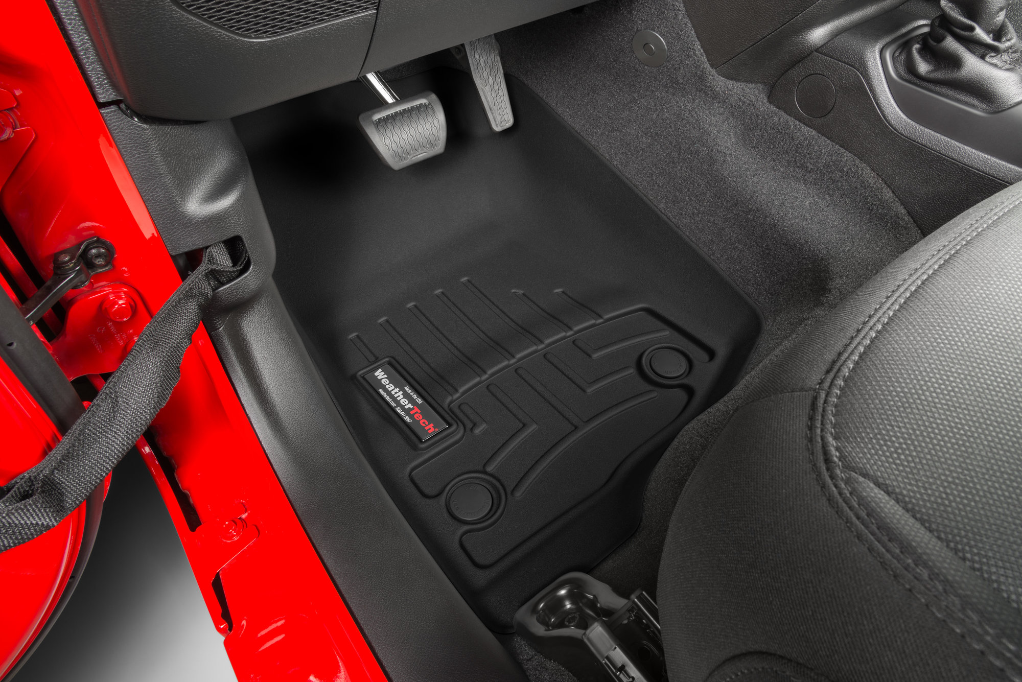 WeatherTech DigitalFit Front Floor Liners for 20-26 Jeep Gladiator JT