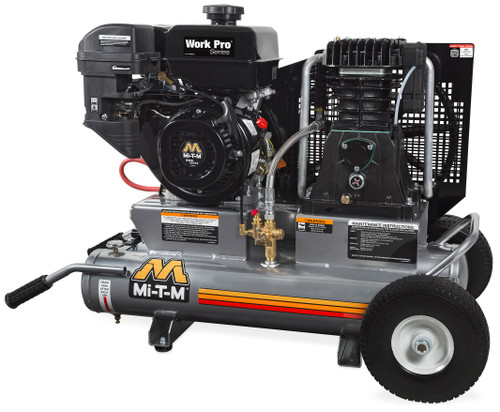 Mi-T-M AM2-PM09-08WP Air Compressors,8-Gallon Two Stage Gasoline