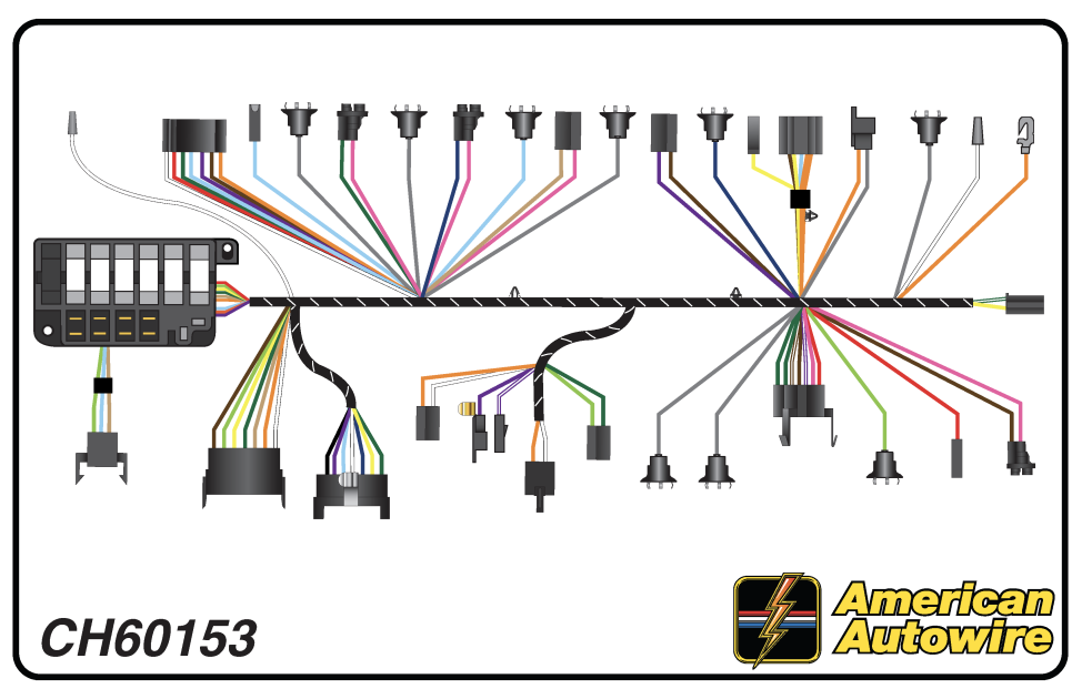 American Autowire 1966 Chevrolet Dash Harness CH60153