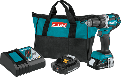 18V LXT™ Lithium-Ion Compact Brushless Cordless 1/2" Driver-Drill Kit (2.0Ah), Compact and ergonomic design, XFD12R