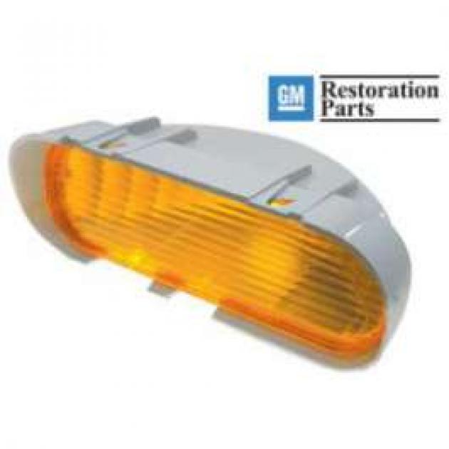 Chevelle Front Turn And Park Lamp Lens, 1976-1977