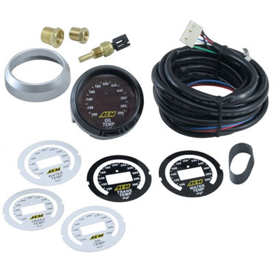 AEM Electronics 30-4402 Digital Temperature Gauge- 0-300 Degrees 2-1/16" 52mm