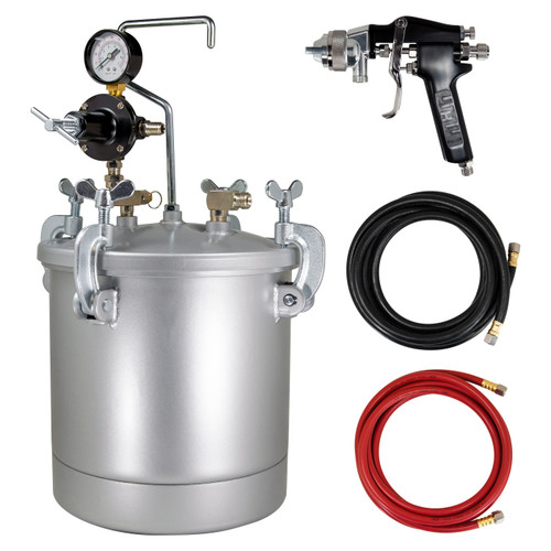 AES 2-1/4 Gallon Pressure Paint Pot, Teflon Coated 501