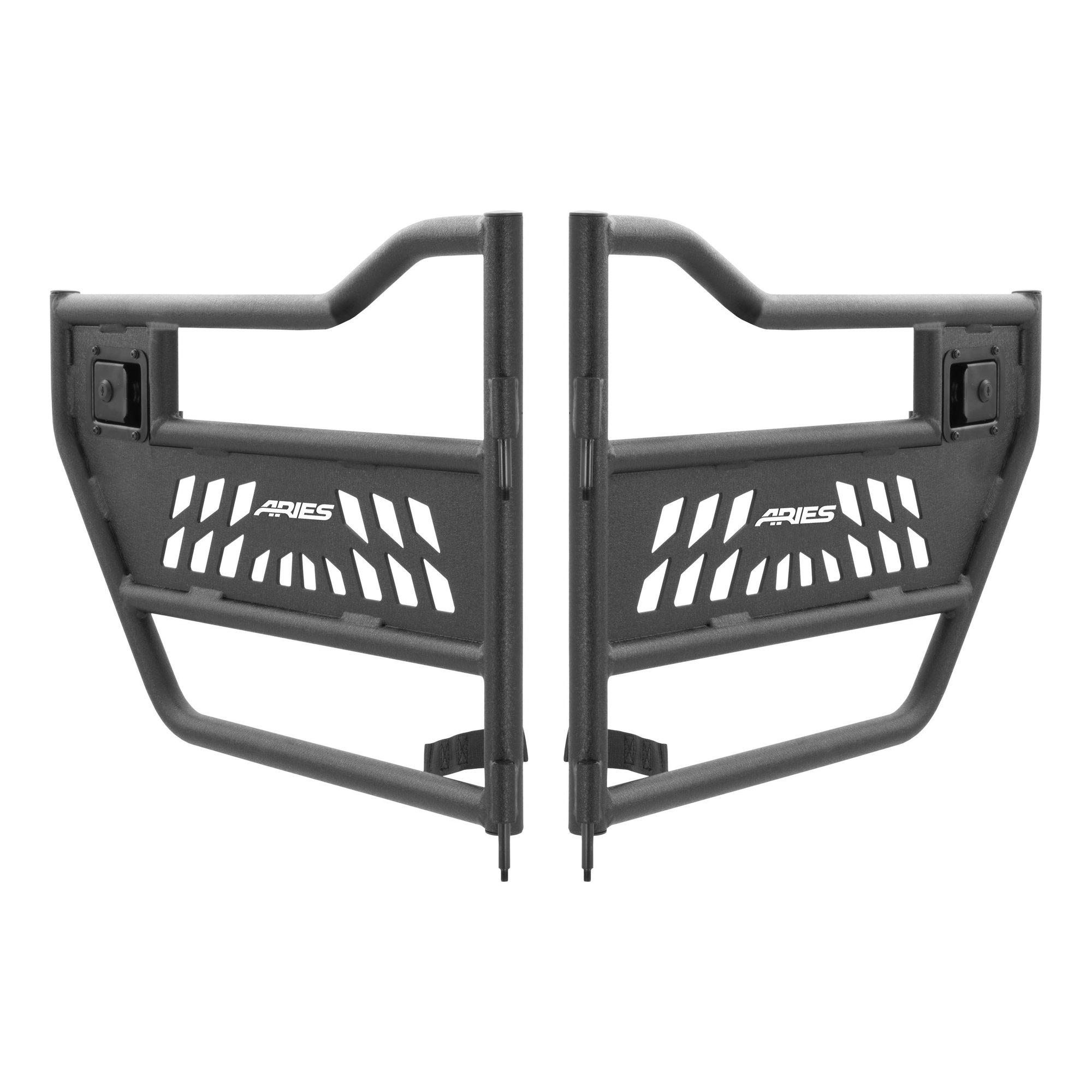 Aries 2500200 Rear Tube Doors for 18-26 Jeep Wrangler JL Unlimited & Gladiator JT