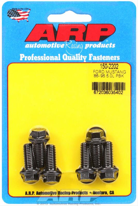 ARP 150-2202 Clutch Pressure Plate Bolt Kit - 1986-1995 Ford 302/5.0L 8mm x 1.5