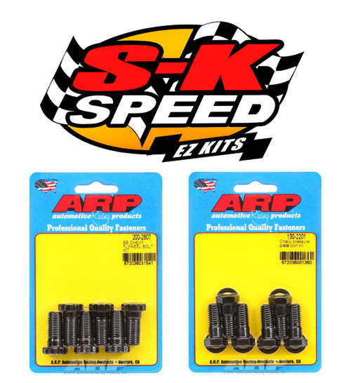 ARP Manual Trans Flywheel & Clutch Bolt Kit Chevy Small Block 1-Piece Rear Seal