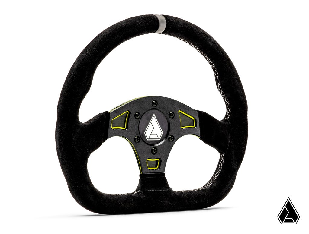 SUEDE BALLISTIC "D" UTV STEERING WHEEL