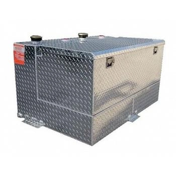 TOPS TanksSSL95CBSevere Series - 95 Gallon L-Refueling Tank and Toolbox combo - .190 HD alum