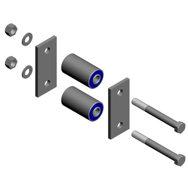 Atro SK46-10800 Spring Eye Shackle Kit For Freightliner | Replaces Freightliner 680-322-01-05