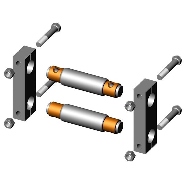 ATRO SK75-10200|Spring Eye Shackle Kit|OEM# M5308, M1500, MPB452, MPB60, E627-75, PB18, B1420-75, PB103, TD7520