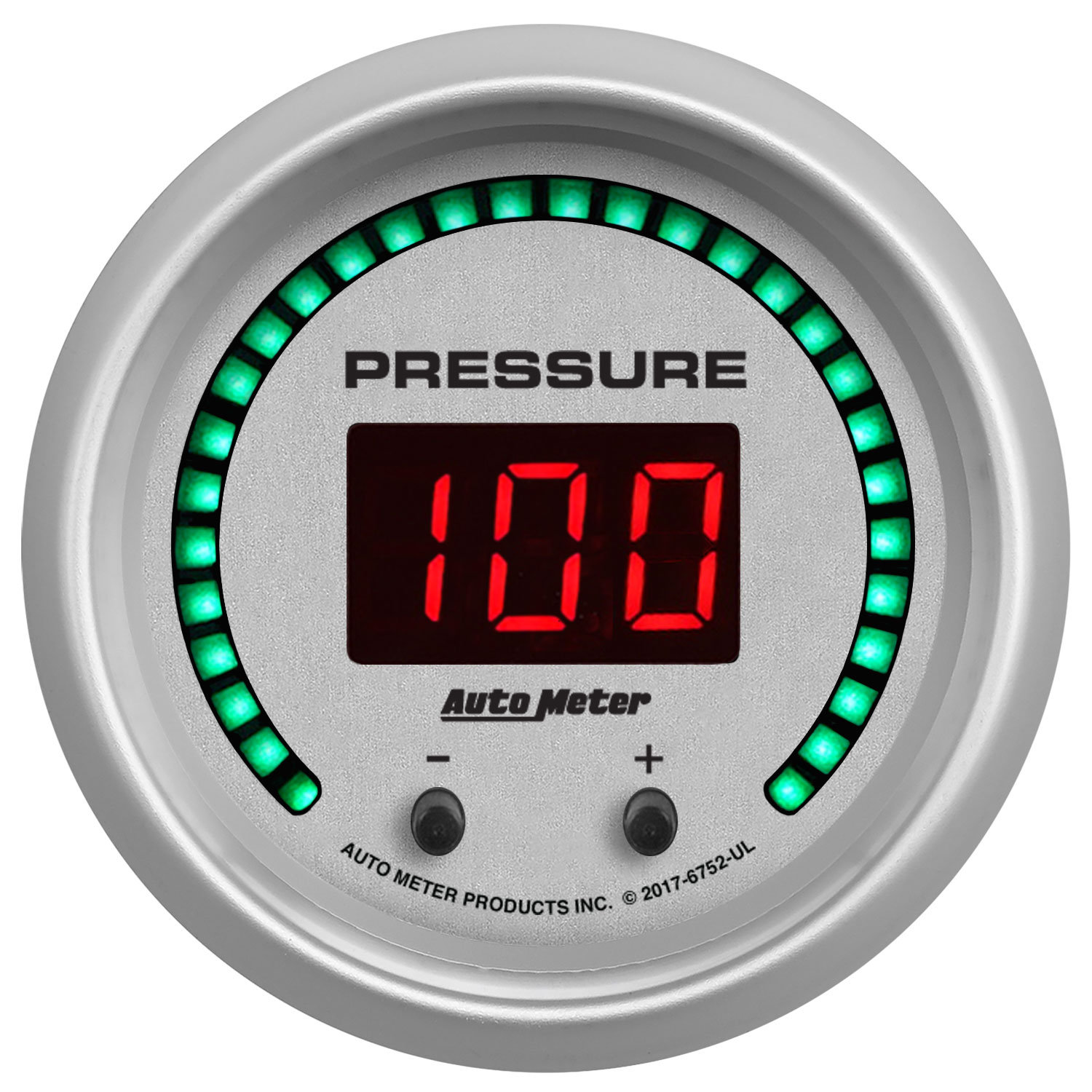 Auto Meter Elite Digital Series Pressure Gauge