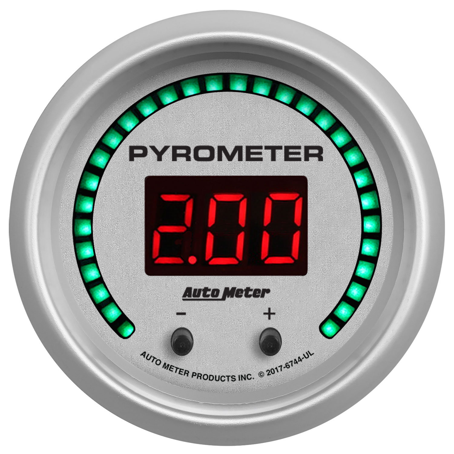 Auto Meter Elite Digital Series Pyrometer