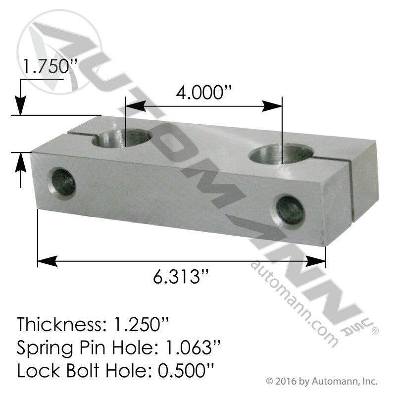 Automann M1214 Rear Spring Shackle Side Bar