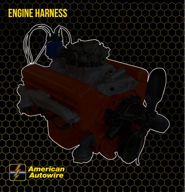 American Autowire 1965-1966 Chevrolet Engine Harness CH59054