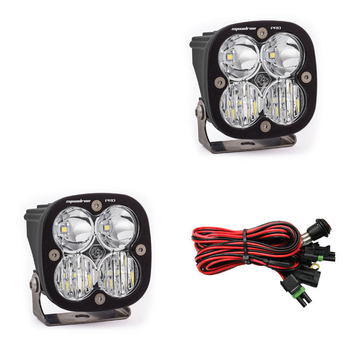 Baja Designs 49-7803-2NH 2.0 Squadron Pro Driving/Spot Combo LED Lights -Pair