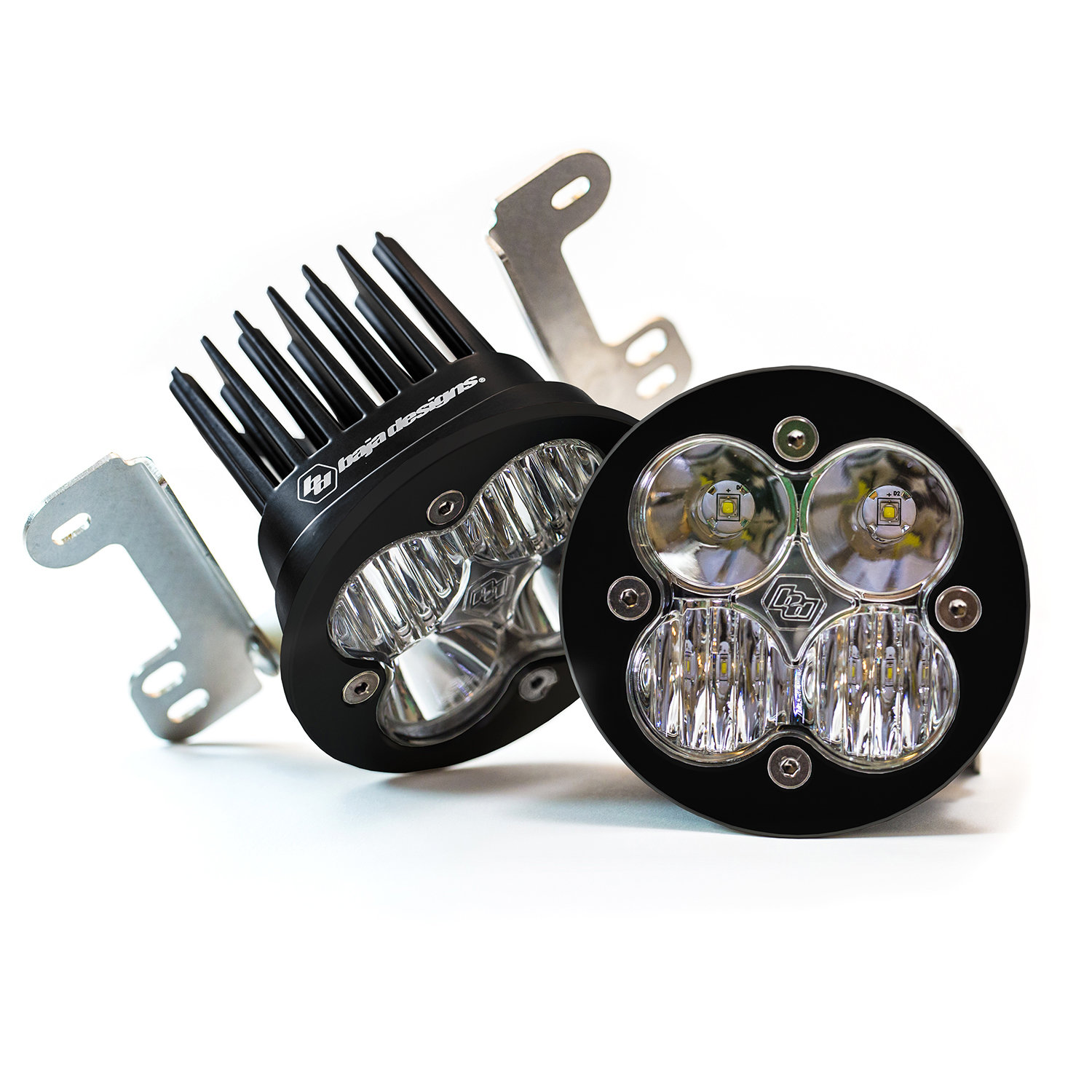 Baja Designs 58-7503 Squadron-R Sport LED Fog Lights 07-18 Jeep Wrangler JK