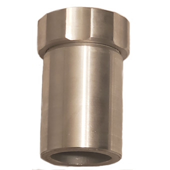 1-1/2" O.D. Billet Aluminum Oil, Water, Fill Neck Bung & Cap 2-1/2" Tall