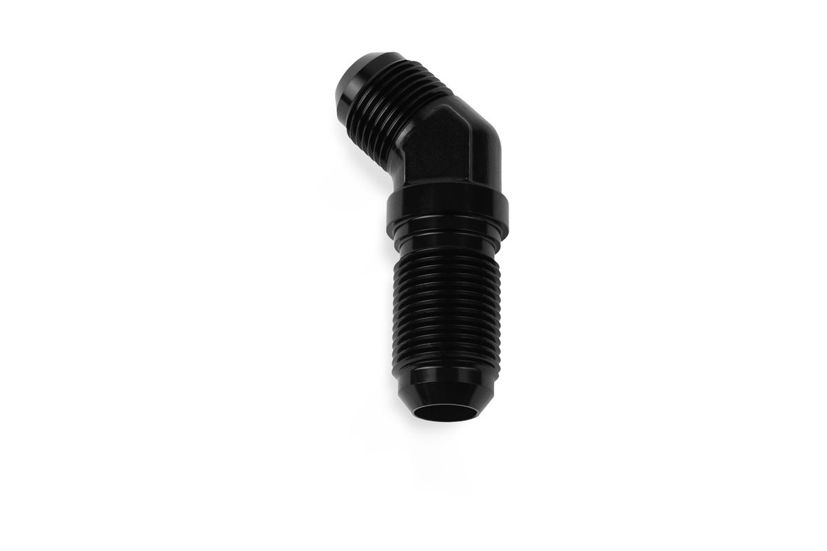 RaceFlux -10AN 45-Degree Bulkhead Fitting