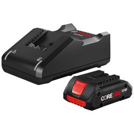 Bosch CORE18V Starter Kit with 4.0 Ah Compact Battery and Charger