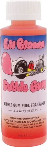 Power Plus Lubricants Fuel Fragrance for Car, Motorcycle, ATV, IMCA - Bubblegum Fragrance
