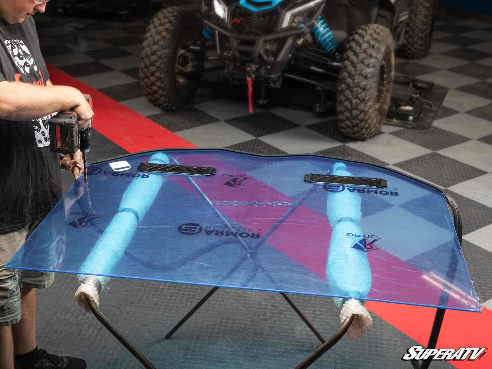 KAWASAKI TERYX KRX 1000 CUSTOM CAGE WINDSHIELD KIT
