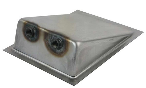 Competition Engineering C4040 Universal Fuel Tank Sump - Weld On (2) 3/8" Ports