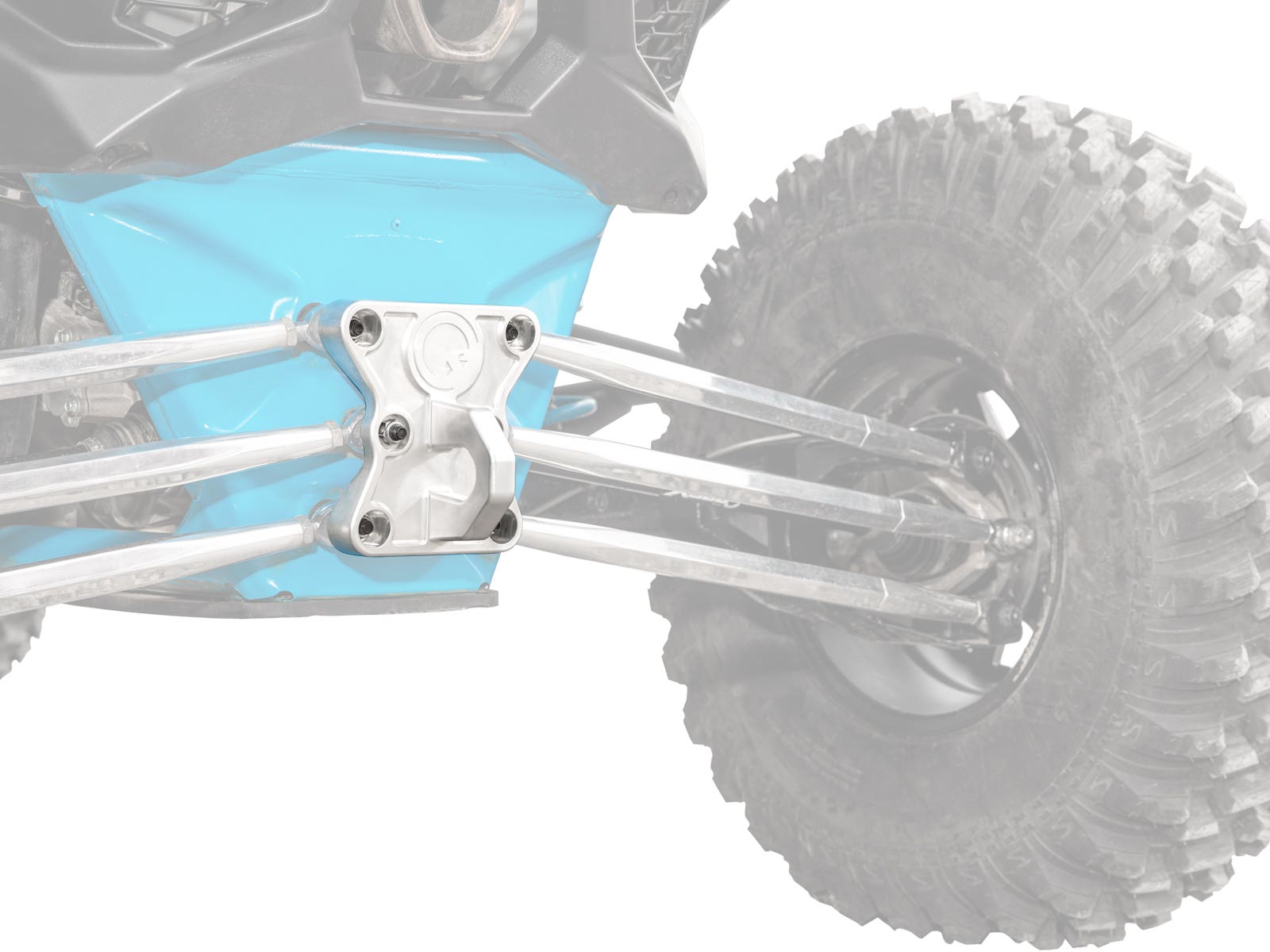CAN-AM MAVERICK X3 BILLET RADIUS ROD PLATE