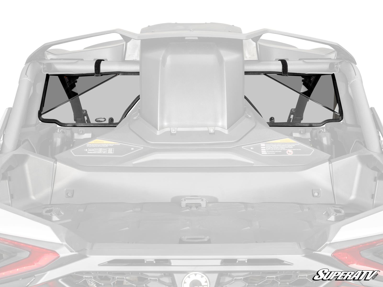 CAN-AM MAVERICK R REAR WINDSHIELD