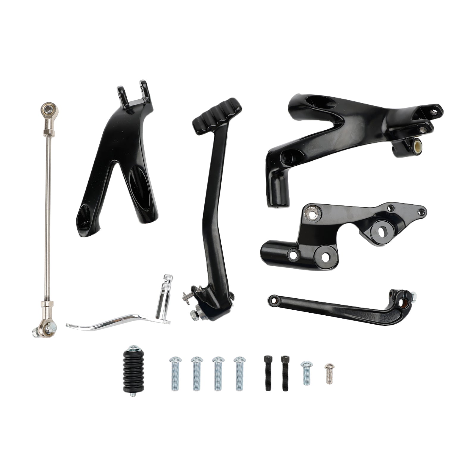 Black Forward Control Kit Fits Street Bob - FXBBS 2021-2023