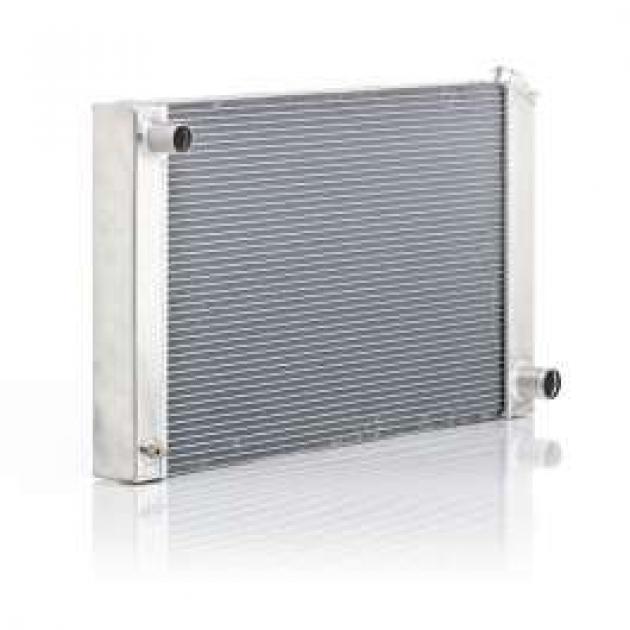 Chevelle Radiator, Small Block Or Big Block, For Cars With Manual Transmission & Without Air Conditioning, Eliminator, Be Cool, 1968-1972