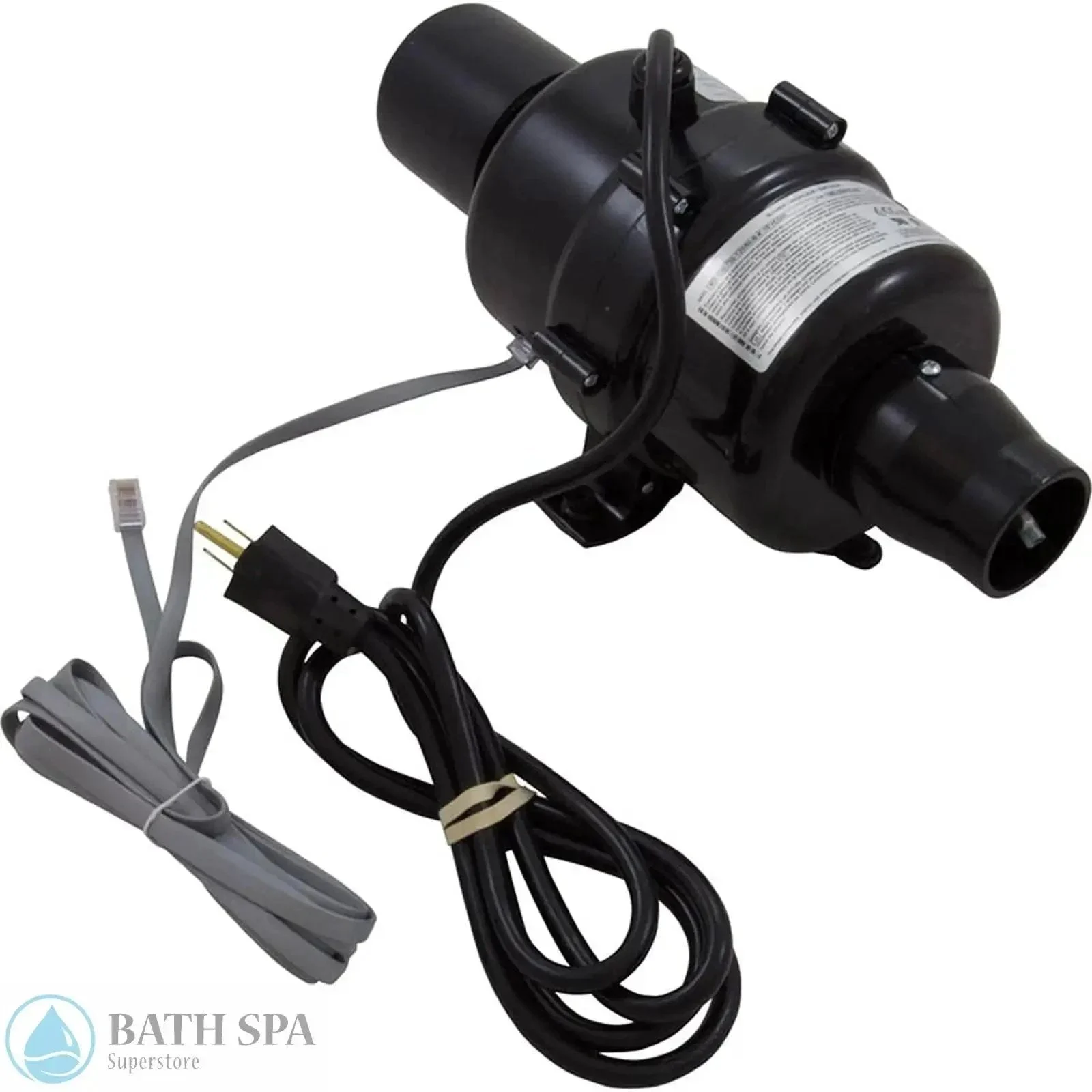 CG Air Silver Air Blower With Variable Speed 750W Motor And 600W Heater 120V And 20 Minute Timer