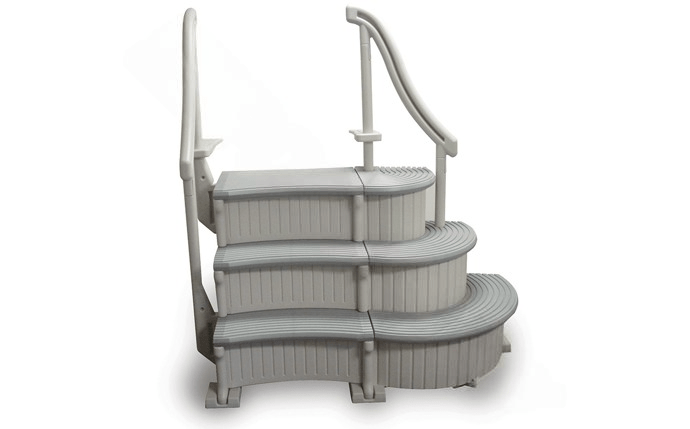 Confer Plastics CCX-ADD Curve Add-On Piece for Use with Both CCX-AG and CCX-IG Drop-In Steps