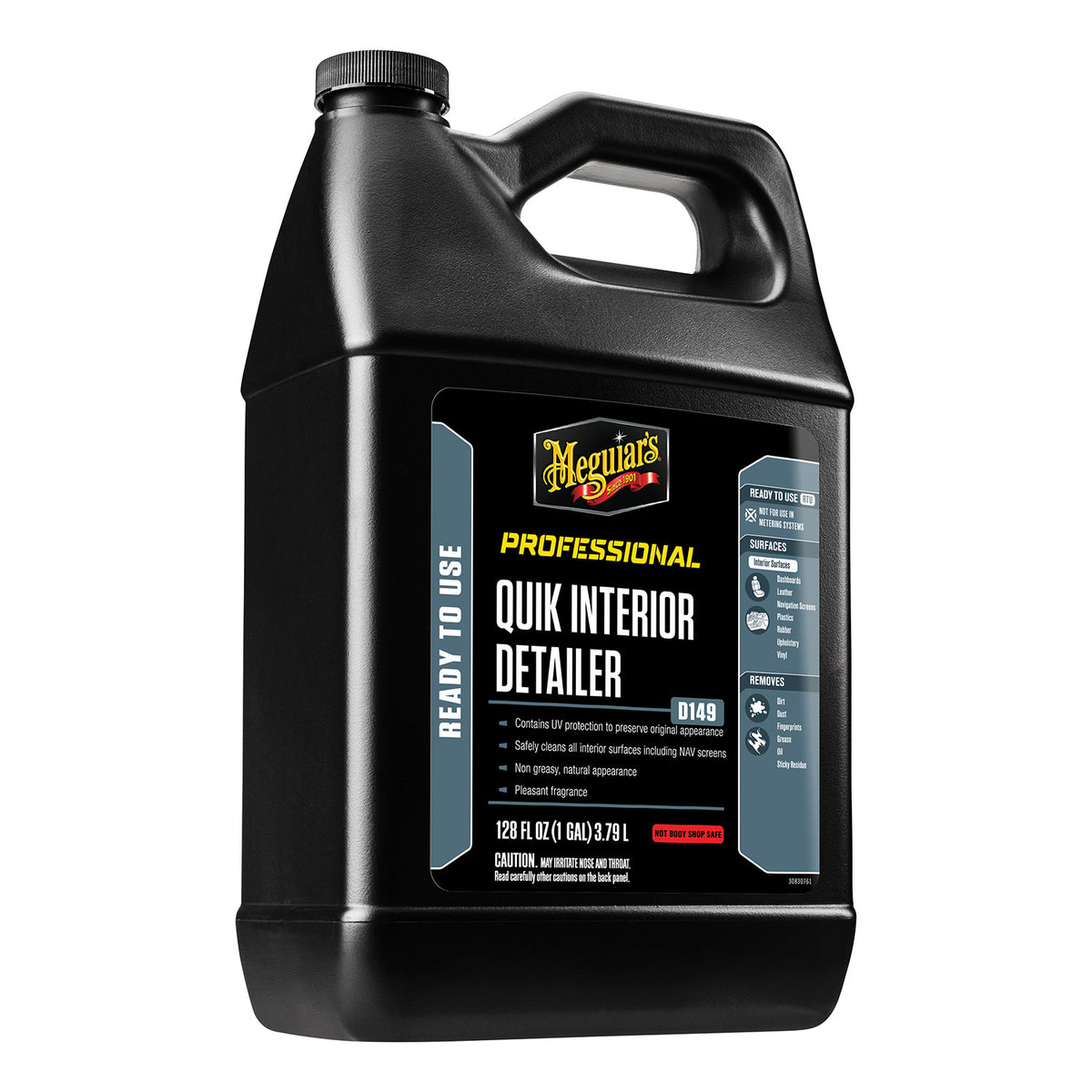 Meguiar's Quik Interior Detailer D14901 1 gal Can, Clear Liquid