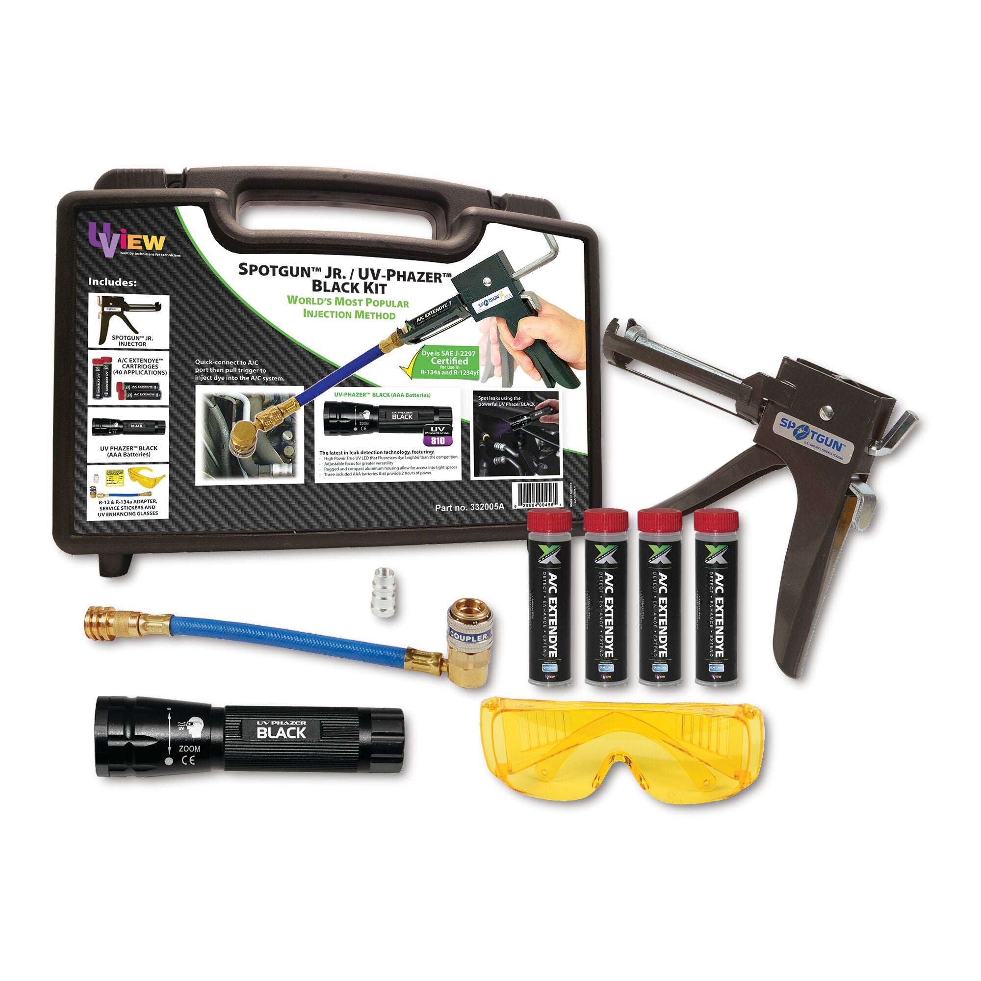 Spotgun Jr./UV-Phazer Black Kit