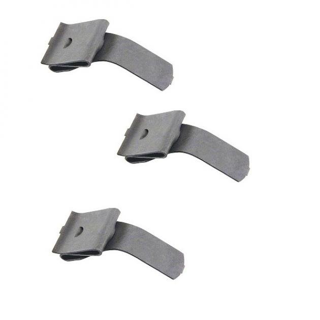 Redline Restomotive 1969-1972 Ford Car 3 Piece Dash Pad Retaining Clip Set