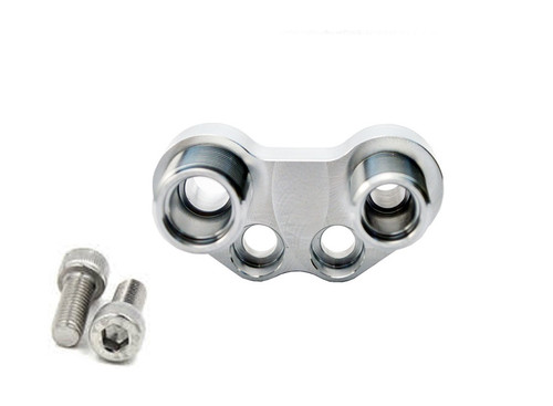 Dirty Dingo Sanden SD7B10 Billet A/C Compressor Fitting - Flange Mount to O-Ring