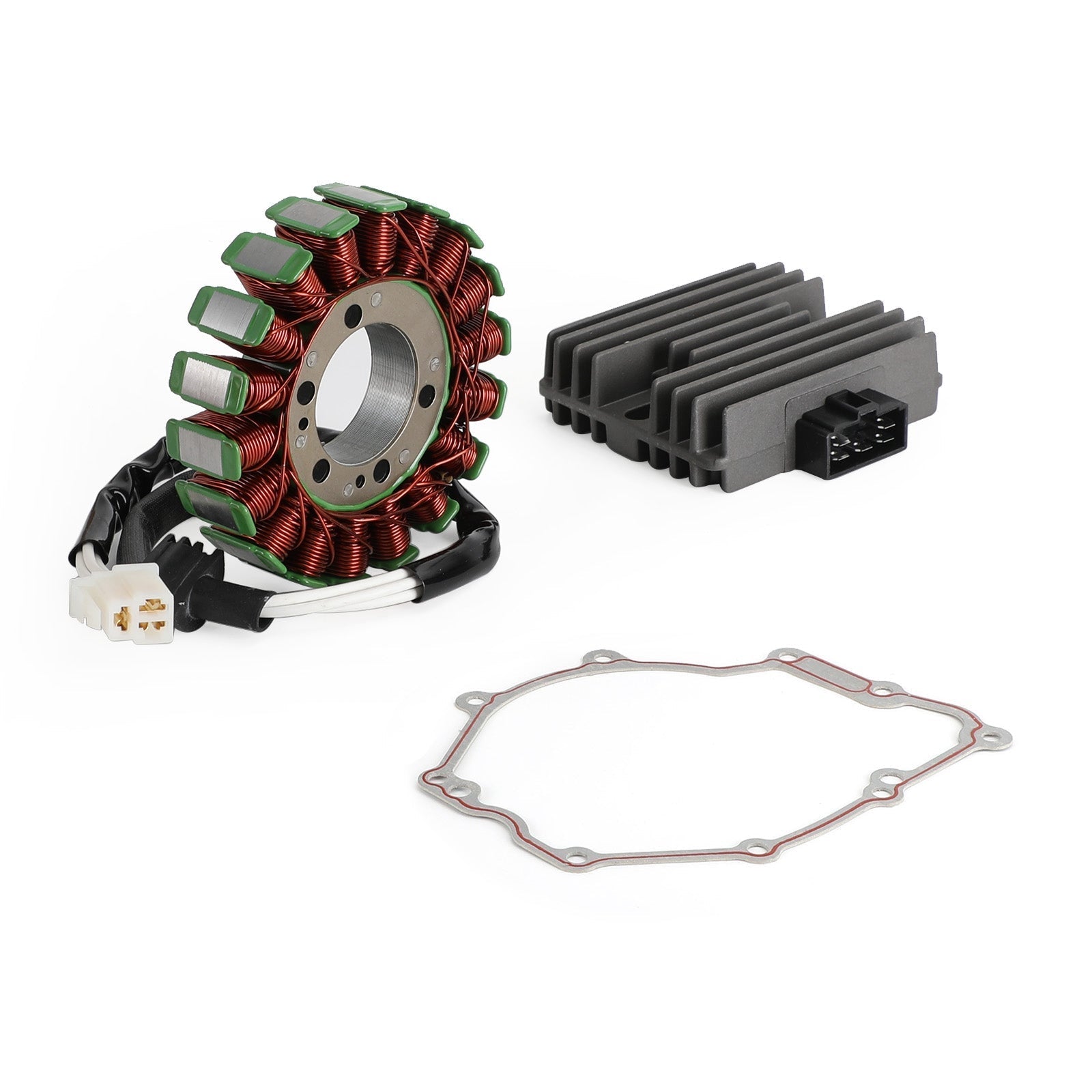 Yamaha YZF R6 YZF-R6 R6S 2003-2005 Magneto Stator+Voltage Rectifier+Gasket Generic