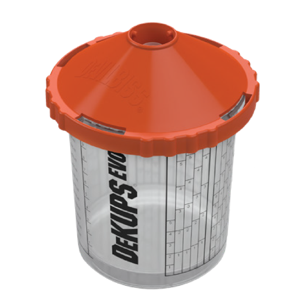 DeVilbiss DeKups EVO 9 oz lids and liners, 125 Micron, Kit 50