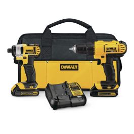 DeWalt 20V MAX Compact Drill/Impact Driver Combo Kit
