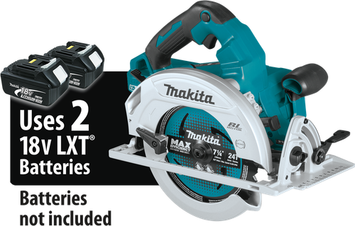 36V (18V X2) LXT™ Brushless 7-1/4" Circular Saw, AWS™ Capable, Tool Only, 24T ultra-coated, XSH07ZU
