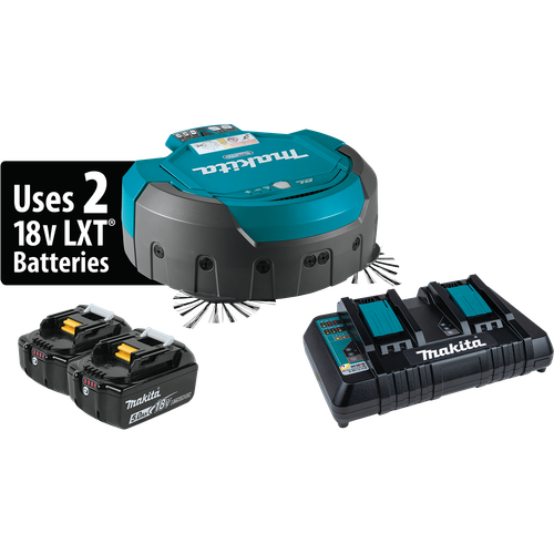 36V (18V X2) LXT™ Brushless Robotic Vacuum Kit (5.0Ah), DRC200PT