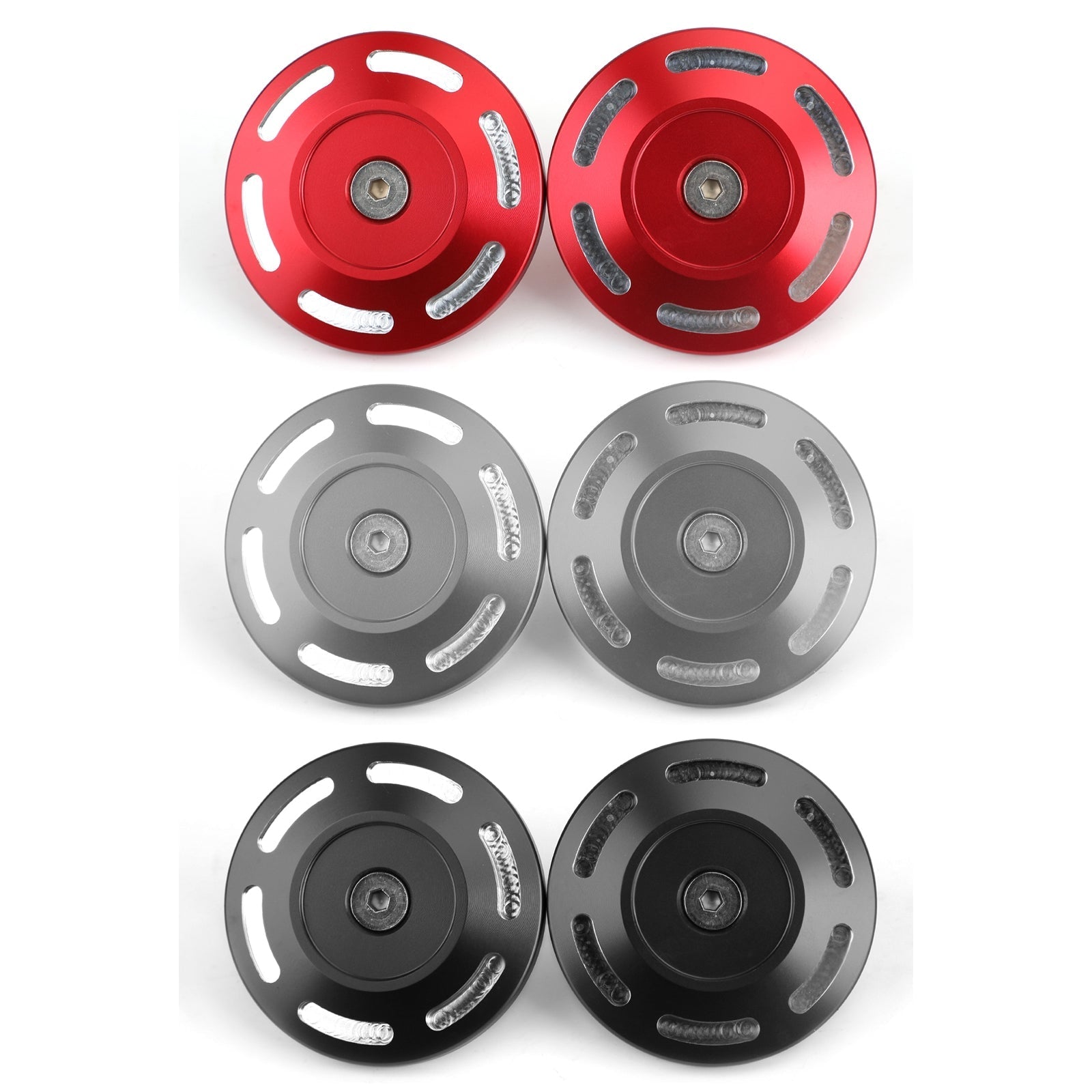 2x Billet Aluminum Frame Plug Cap Cover for BMW S1000XR 2015 2016 2017 2018 2019 Generic