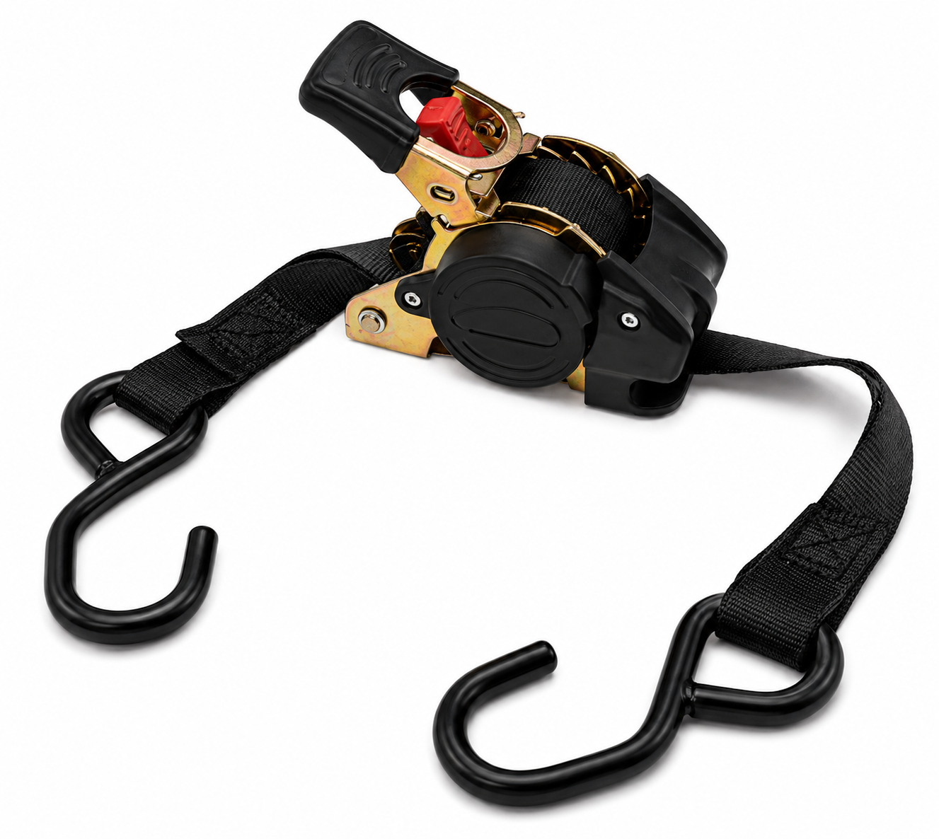 573.A110RRSX - Retractable Ratchet Strap 1in X 10ft