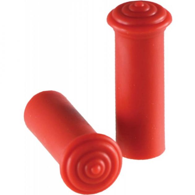 Late Great Chevy Door Knob Lock, Plastic, Red, 1958-1960