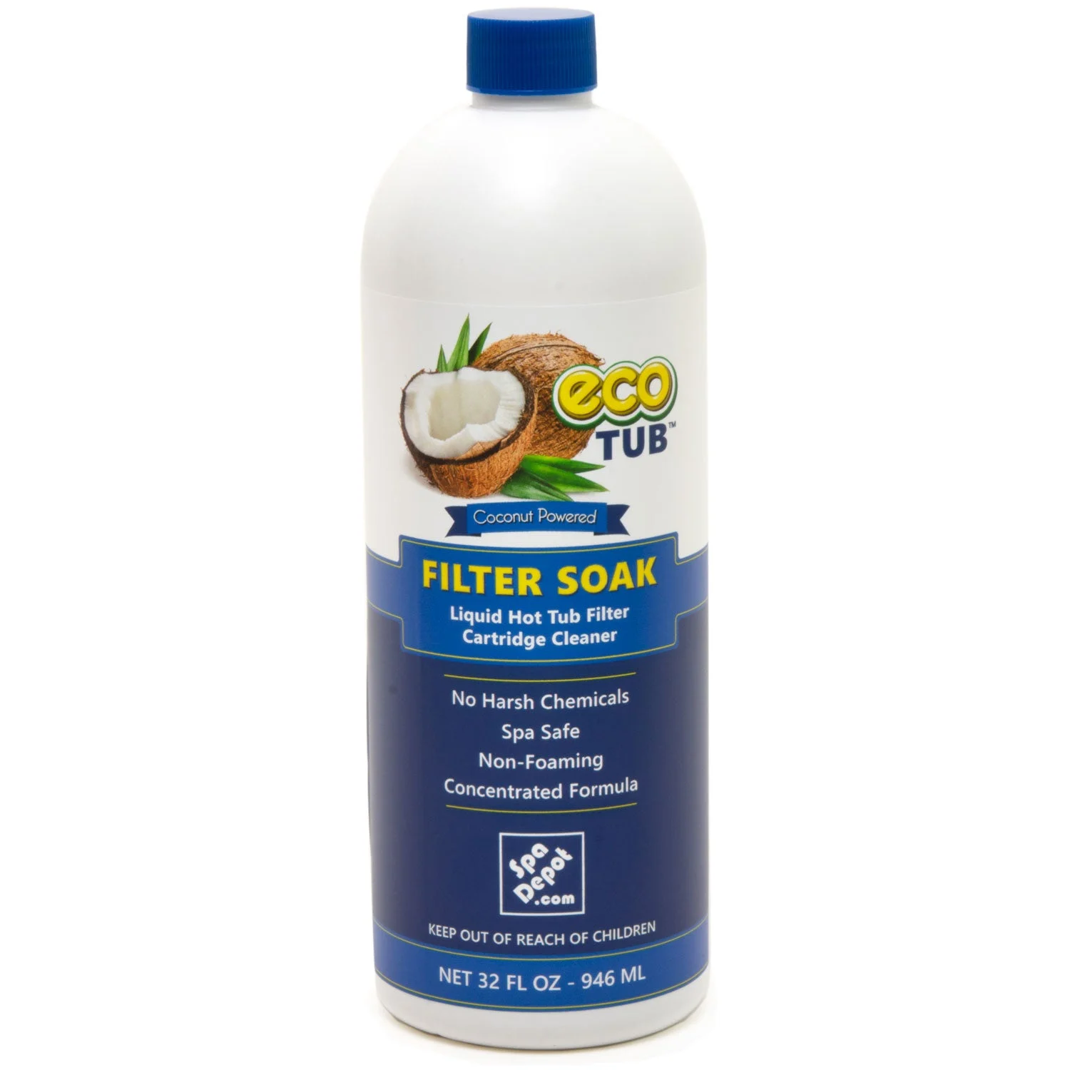 eco-TUB Filter Soak Cleaner ~ 32 oz.