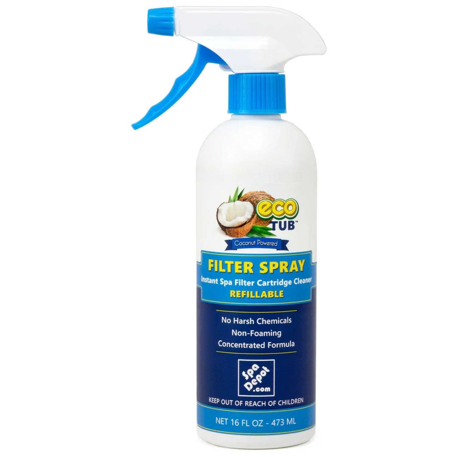 eco-TUB Filter Spray Cleaner ~ 16 oz.